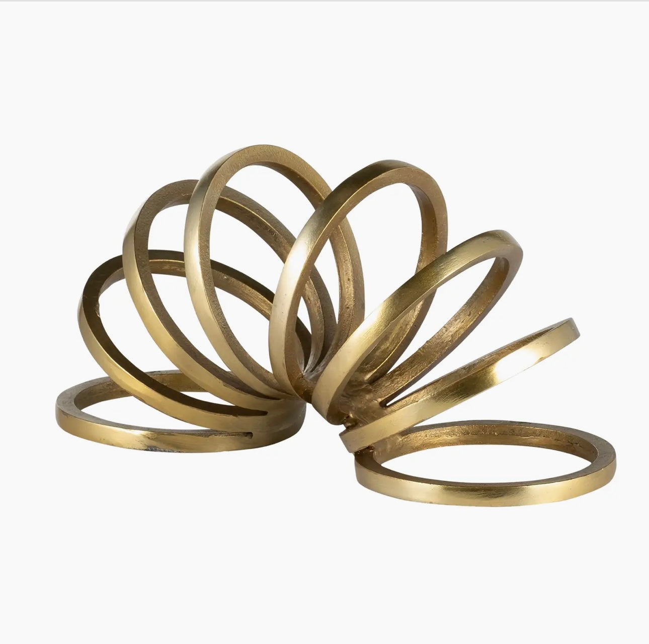 Metal Slinky Sculpture