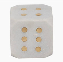 Load image into Gallery viewer, Marble Dice Decor
