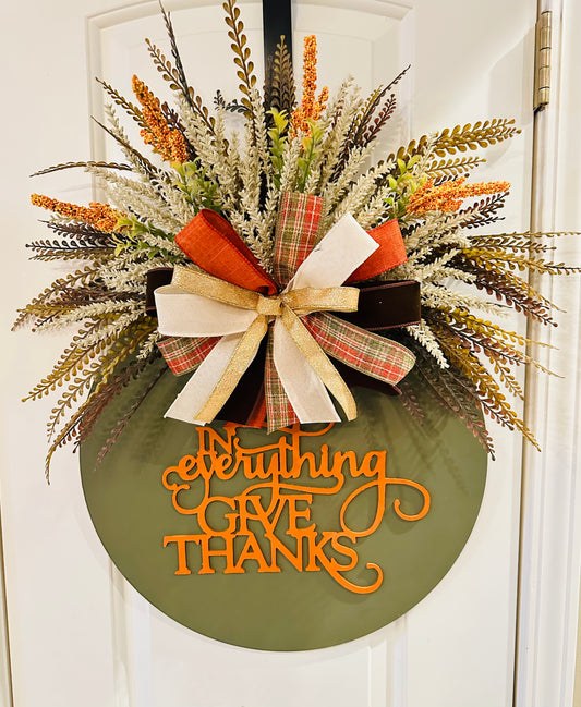 Fall 3D Door hanger